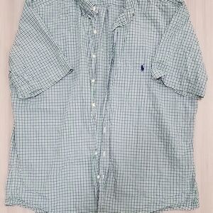 Polo Ralph Lauren Men's Green Plaid Shirt